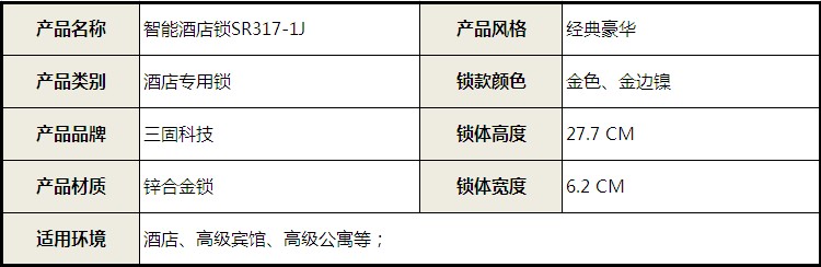 電子門鎖 酒店鎖 智能門鎖