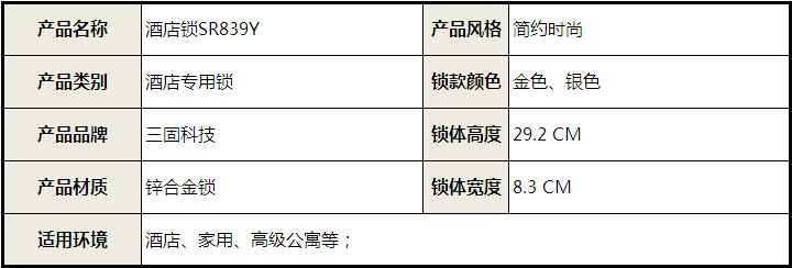 電子門鎖 酒店鎖 智能門鎖