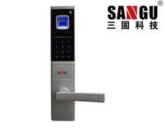 電子門鎖廠家 三固科技 小區(qū)專用智能鎖