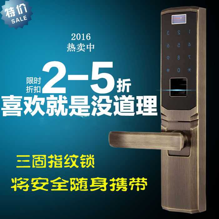 智能指紋鎖 智能酒店鎖 智能柜門鎖